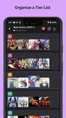 Tier Maker, Tier Lists - Lomo android App screenshot 5